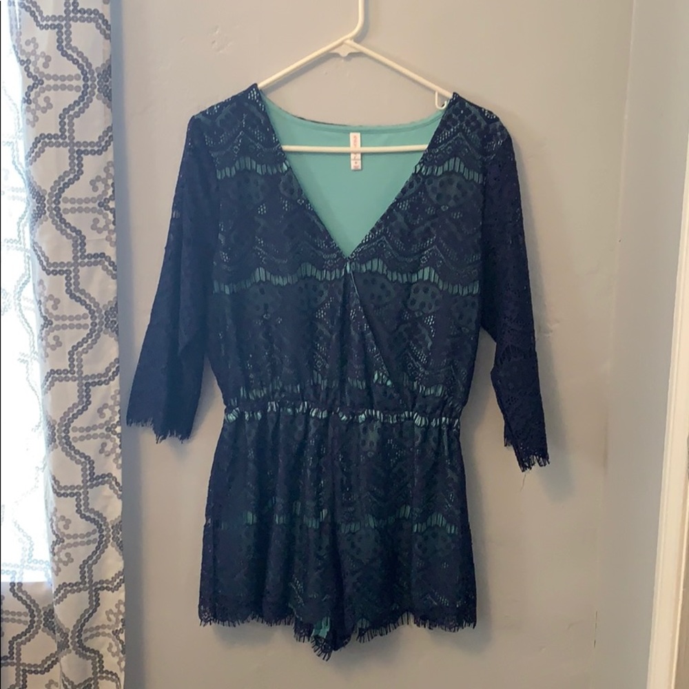 Lace Romper